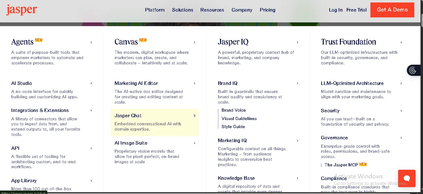 Jasper Ai Dashboard