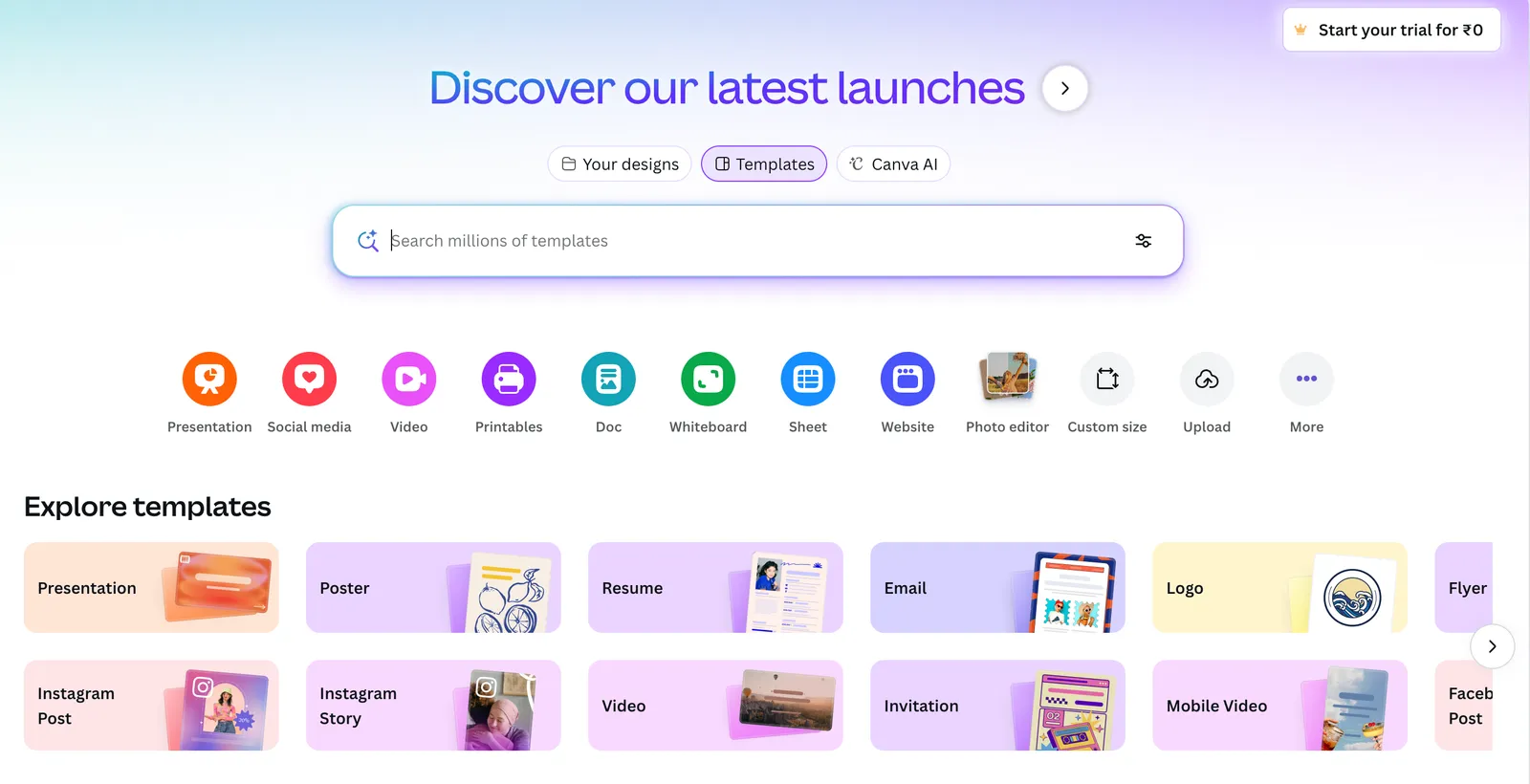 Canva – Best AI Marketing Tool