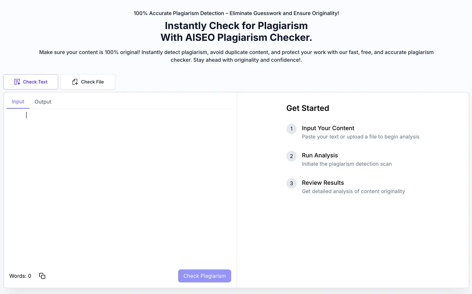 Keyword Density Checker Tool