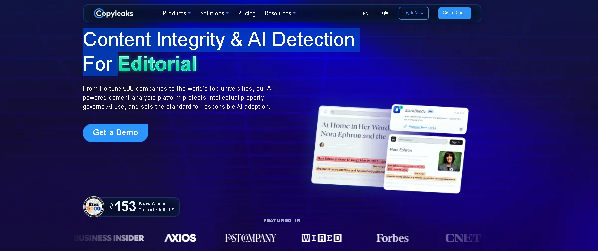 Copyleaks AI Detector