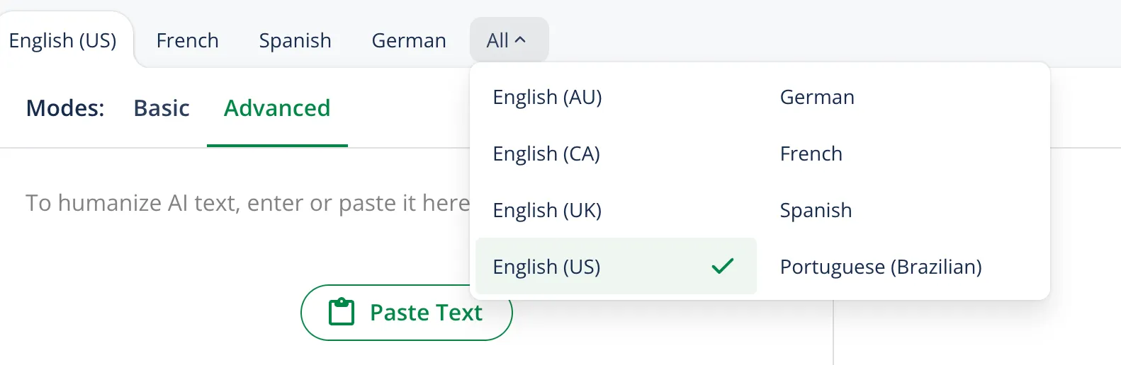 Quillbot Multi Language