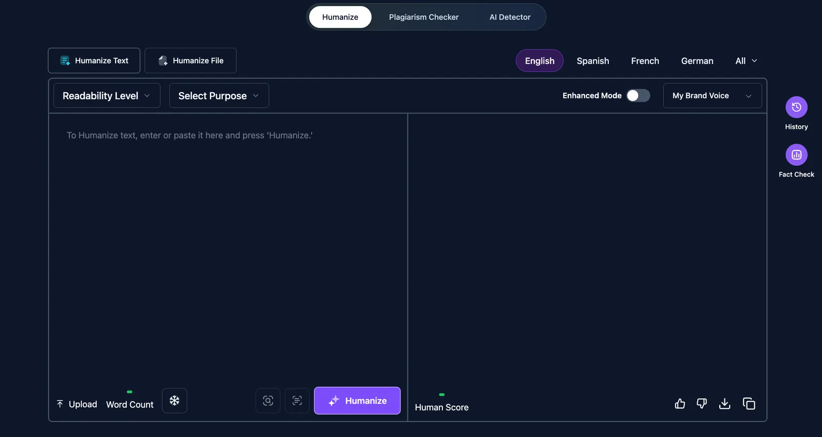 Humanize AI text