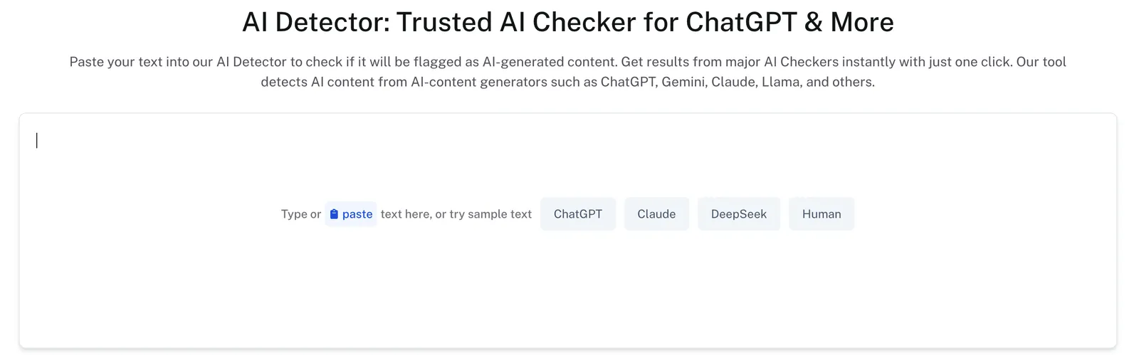 Undetectable AI