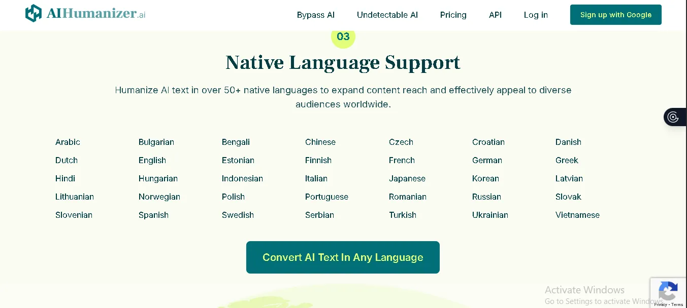 Strong Multilingual Capability