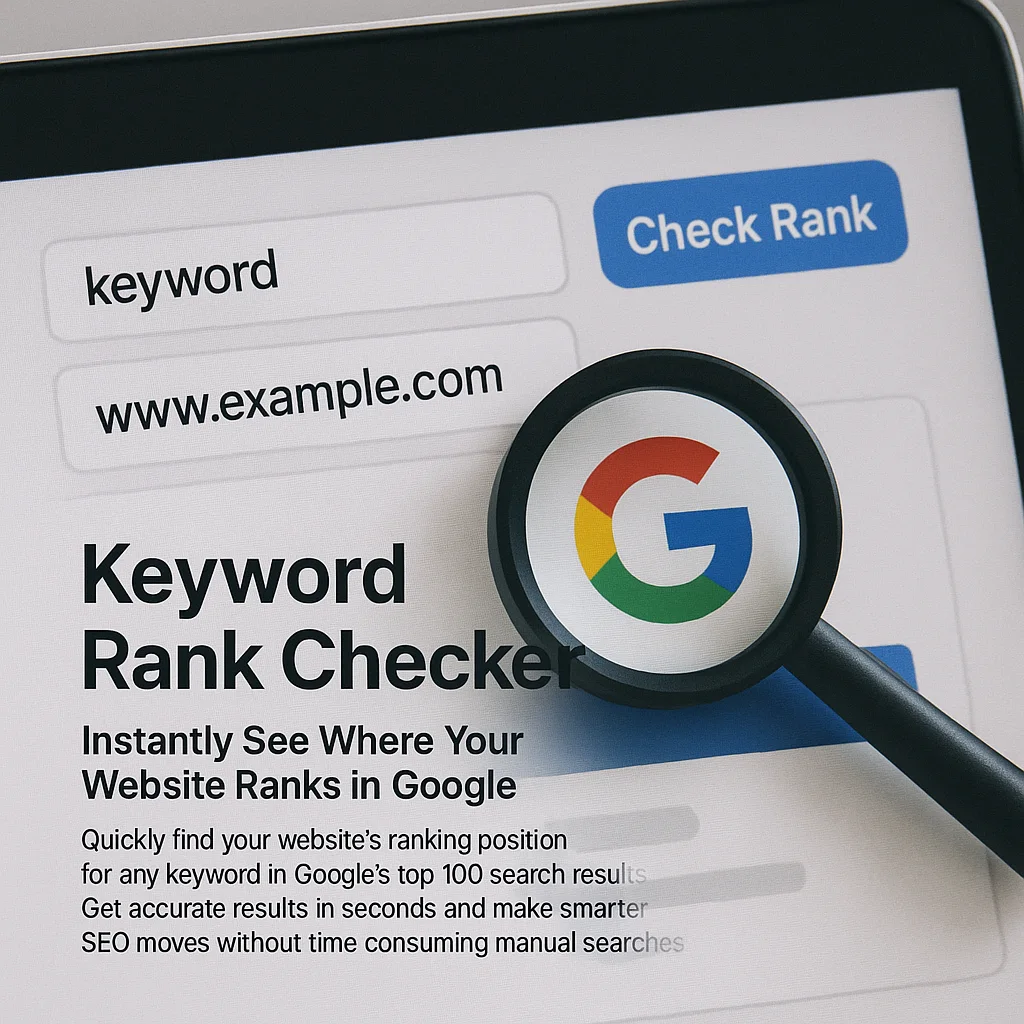 Keyword Rank Checker: Instantly See Where Your Website Ranks in Google